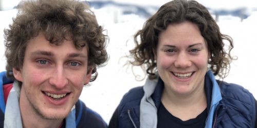 Cielo und Farfallina - Kantonsleiter und Kantonsleiterin Pfadi Graubünden